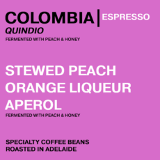 COLOMBIA - (HONEY & PEACH FERMENT) | ESPRESSO